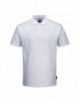 Esd antistatic polo shirt white Portwest