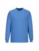 2Antistatisches ESD-Langarm-T-Shirt blau Hamilton Portwest