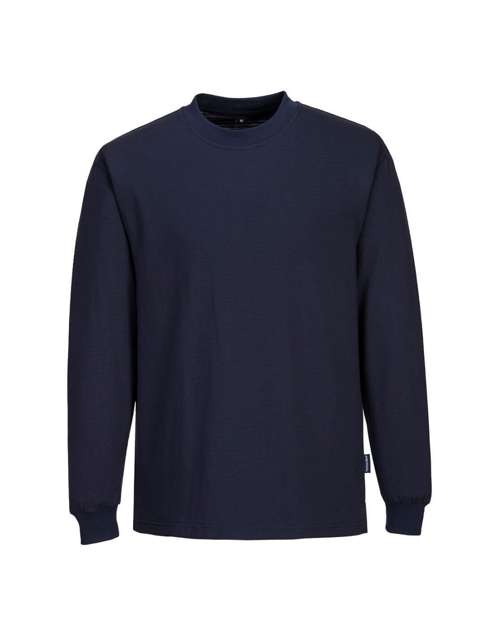 Antistatisches ESD-Langarm-T-Shirt, Marineblau, Portwest