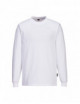 2Antistatic esd long sleeve t-shirt white Portwest