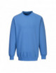 2ESD-Antistatik-Sweatshirt blau Hamilton Portwest