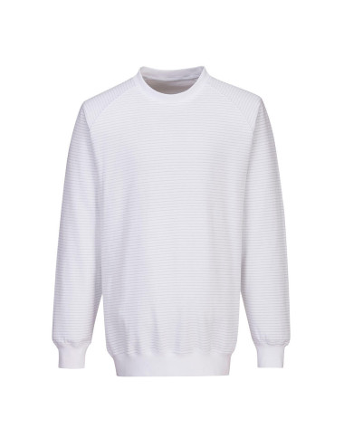 ESD-Antistatik-Sweatshirt weiß Portwest