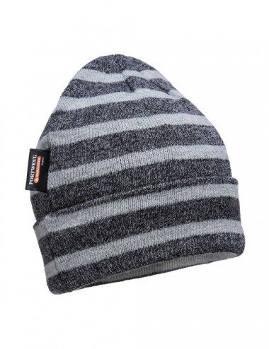 Insulatex striped knitted hat gray Portwest