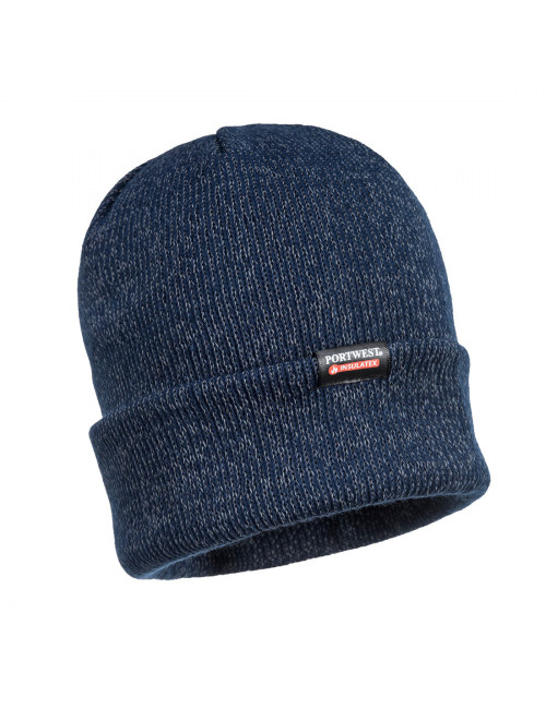 Reflective insulated cap navy Portwest