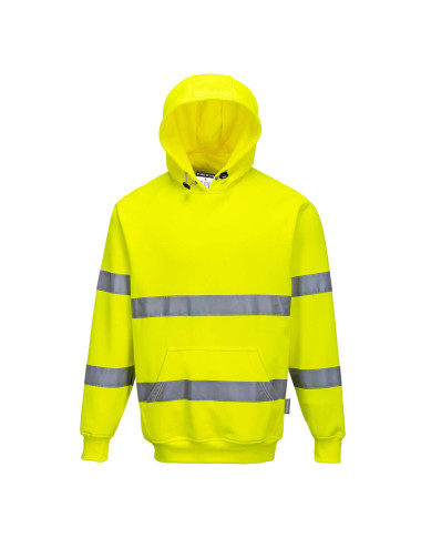 Hi-vis hoody yellow Portwest