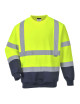 Two-tone hi-vis jacket yellow/navy Portwest