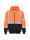 Zweifarbiger Portwest-Hoodie mit hoher Sichtbarkeit in Orange und Schwarz