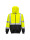 Hi-vis two-tone hoodie yellow/black Portwest