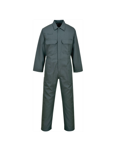 Bizweld bottle green flame retardant coverall Portwest