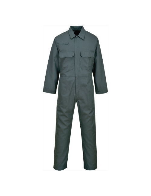 Bizweld bottle green flame retardant coverall Portwest
