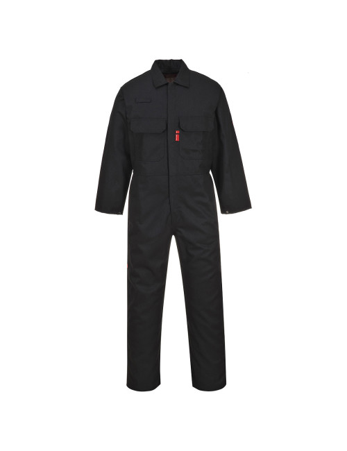 Bizweld flame retardant coverall black Portwest