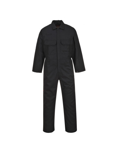 Bizweld black tall flame retardant coverall Portwest