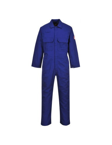 Bizweld royal blue flame retardant coverall Portwest