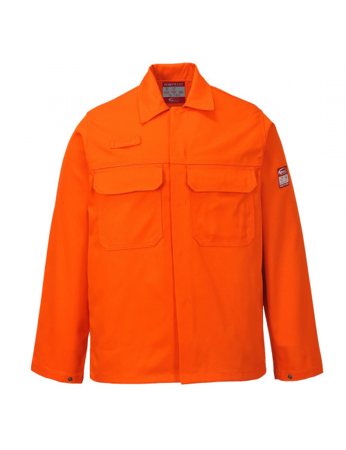 Bizweld flame resistant sweatshirt orange Portwest