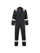 Bizweld iona flame retardant coverall black Portwest
