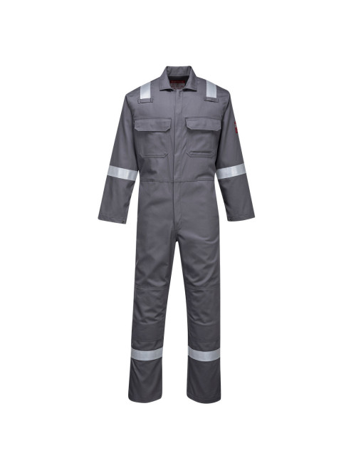 Bizweld flame retardant coverall iona gray Portwest