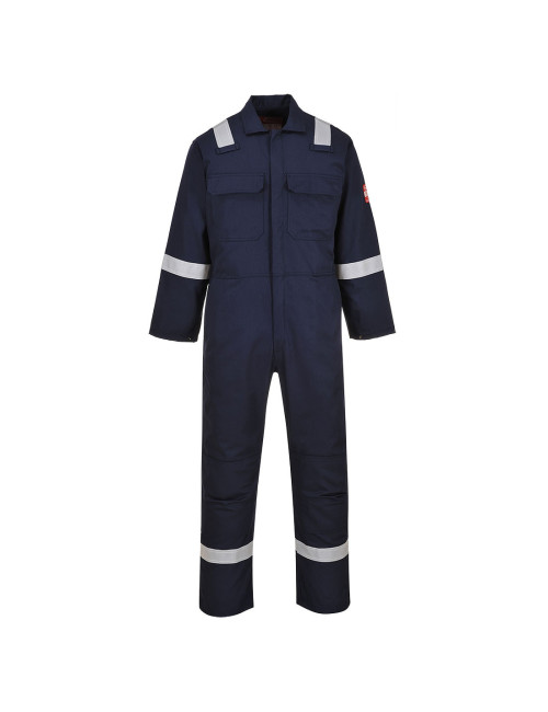 Bizweld iona flame retardant coverall navy Portwest