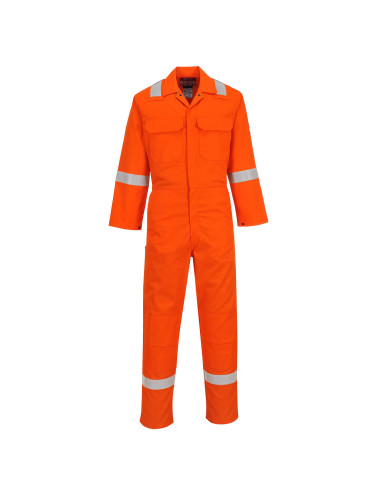 Bizweld iona flame retardant coverall orange Portwest