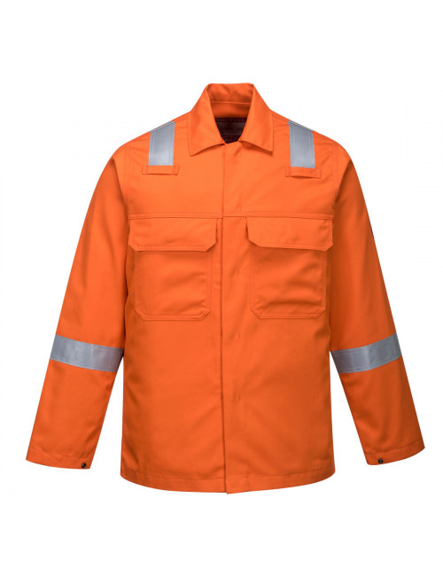 Bizweld iona flame retardant sweatshirt orange Portwest