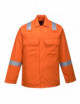 Bizweld iona flame retardant sweatshirt orange Portwest