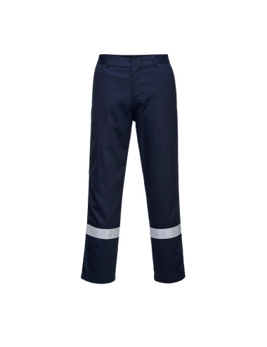 Bizweld Iona flammhemmende Hose, Marineblau, Portwest