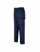 2Bizweld cargo trousers with leg pockets navy Portwest