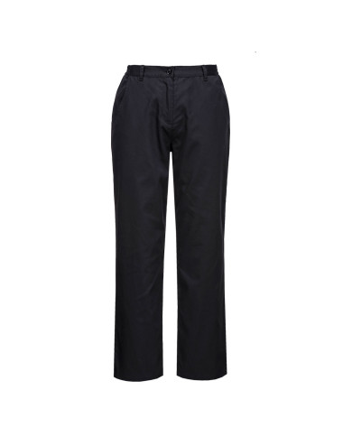 Rachel women`s chef trousers black Portwest