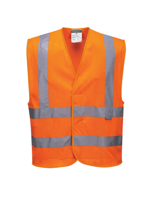 Mesh hi-vest orange Portwest