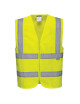 Hi-vis zipper yellow Portwest