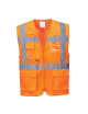 Executive Athens Mesh Weste Orange Portwest