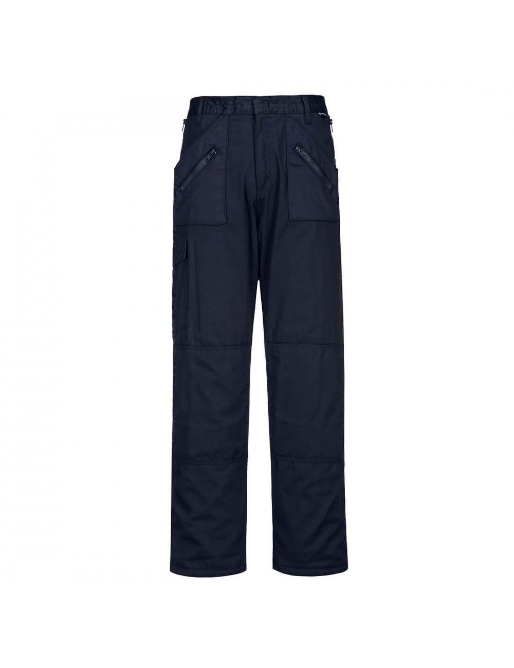 Lined action cargo trousers navy tall Portwest