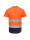 Two-tone orange/navy mesh t-shirt Portwest