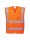 Hi-vis vest with vertical and horizontal tapes orange Portwest
