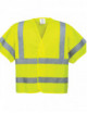 2Hi-vis short sleeve vest yellow Portwest