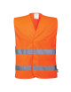 Hi-vis with two horizontal tapes orange Portwest