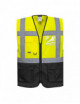 Executive warsaw vest yellow/black Portwest