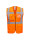 Executive madrid mesh vest orange Portwest