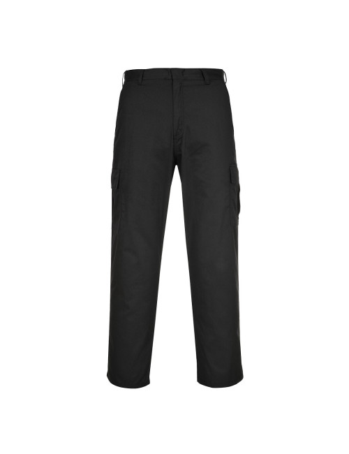 Schwarze Portwest-Cargohose