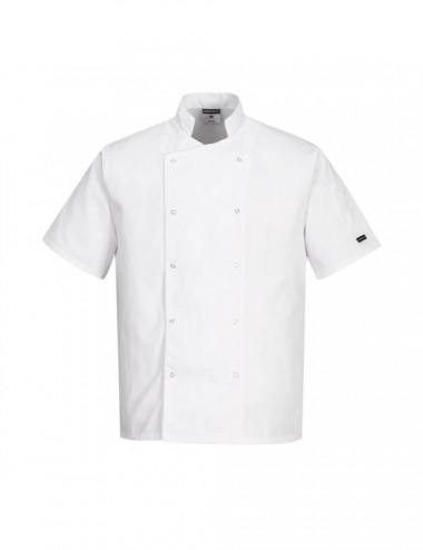 Bluza szefa kuchni cumbria biały Portwest