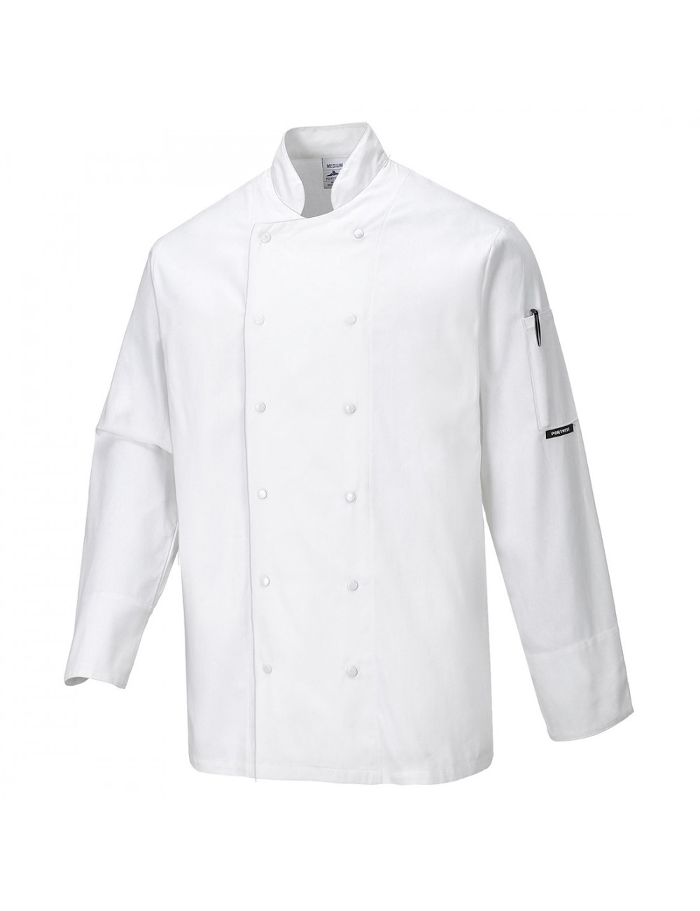 Chef sweatshirt dundee white Portwest