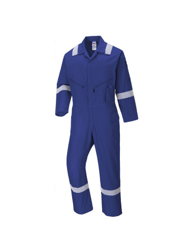 Cotton jumpsuit iona royal blue Portwest