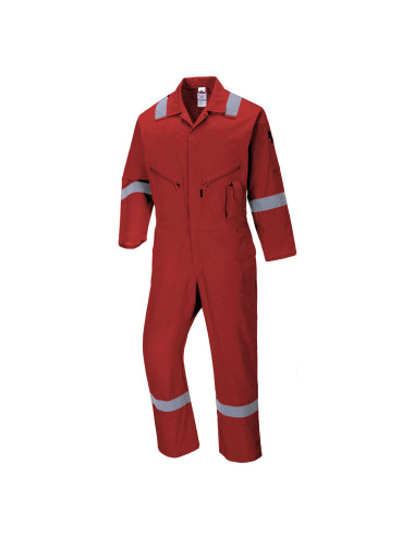 Cotton jumpsuit iona red Portwest