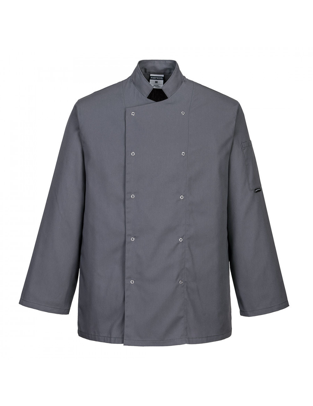 Suffolk chef sweatshirt slate gray Portwest