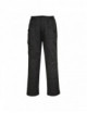Action cargo pants with black tall elastic waistband Portwest