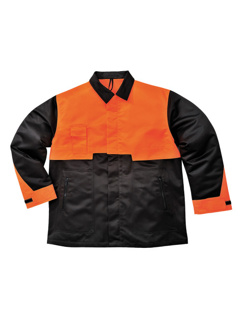 Hoodie oak black Portwest