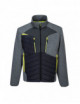 2Baffle dx4 hybrid jacket metallic grey Portwest