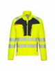 2Warnschutz-Sweatshirt DX4 gelb/schwarz Portwest