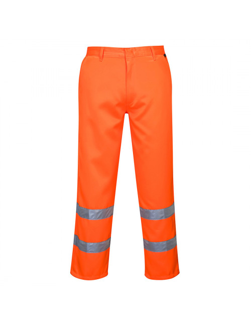 Spodnie ostrzegawcze poliestrowo-bawełniane pomarańczowy Portwest