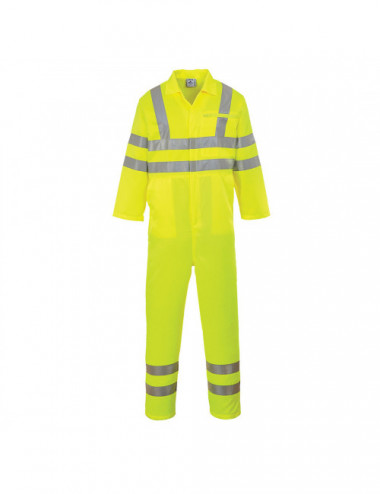 Hi-vis coverall yellow Portwest