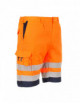 2Hi-vis shorts orange/navy Portwest